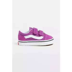Vans tenisi copii Old Skool V culoarea violet, VN000CTGE2T1 imagine