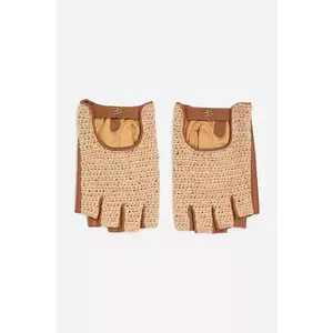 Karl Lagerfeld manusi femei, culoarea maro, A2W33005 imagine