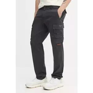 Aeronautica Militare pantaloni barbati, culoarea gri, mulata, PA1666CT3533 imagine