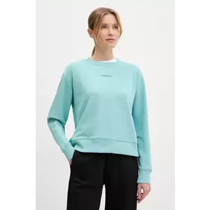Rossignol bluza Presset femei, culoarea turcoaz, neted, RLNWS03 imagine