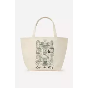 Karl Lagerfeld poseta cu doua fete culoarea bej, A2W50003 imagine