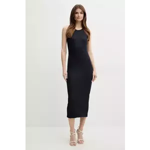 Marella rochie Emme by Marella culoarea albastru marin, midi, mulata, 2515621011200 imagine