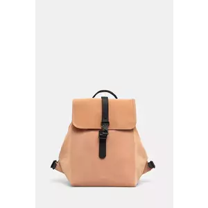 Rains rucsac Bucket Backpack W3 culoarea portocaliu, mare, neted, 13040 imagine