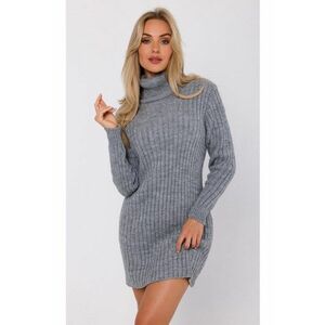 Rochie cu guler rulat - imagine