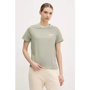 Columbia tricou din bumbac Rolling Bend femei, culoarea verde, 2120021 imagine