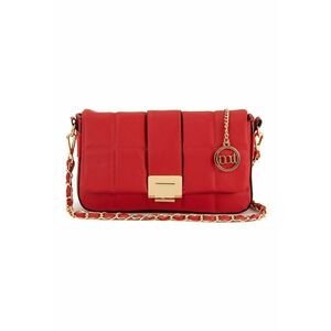 Geanta crossbody de piele cu accesoriu logo Ofanto imagine