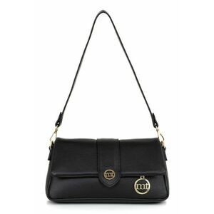 Geanta crossbody din piele cu pandantiv cu logo imagine