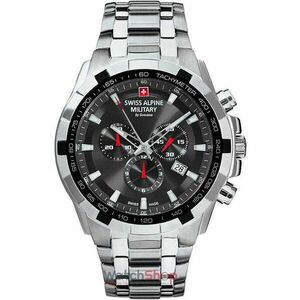 Ceas Swiss Alpine Military BY GROVANA 7043.9237 Cronograf imagine
