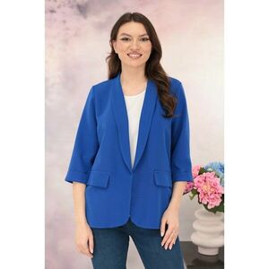 Blazer lejer albastru-regal imagine