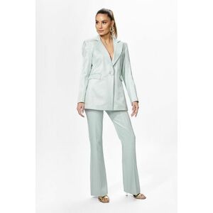 Costum elegant format din sacou si pantaloni Felix Mint imagine