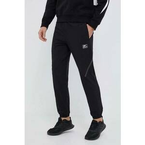 Reebok Classic pantaloni de trening culoarea negru, neted imagine
