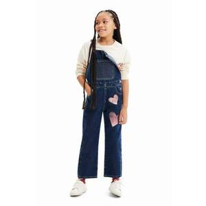 Desigual salopete din denim pentru copii imagine