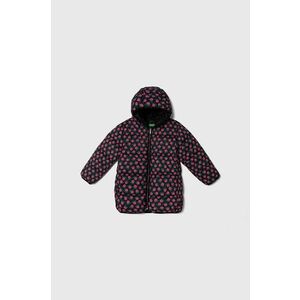 United Colors of Benetton geaca copii culoarea violet imagine