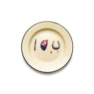 Seletti farfurie I love U imagine