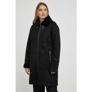 Answear Lab geaca femei, culoarea negru, de tranzitie imagine