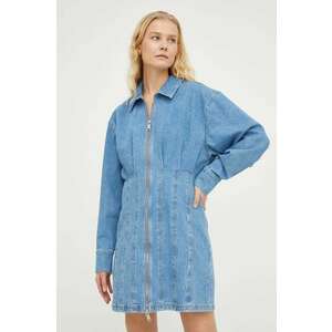 Gestuz rochie din denim mini, oversize 10908708 imagine