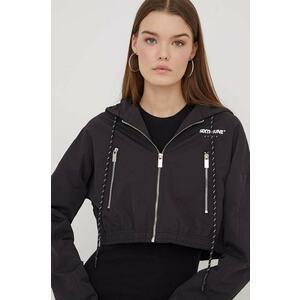 Sixth June geaca femei, culoarea negru, de tranzitie, oversize imagine