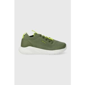 Geox sneakers pentru copii culoarea gri imagine
