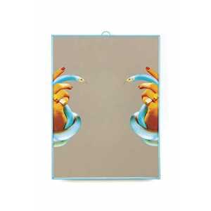 Seletti oglinda de perete Big Hands with Snakes 30 x 40 cm imagine