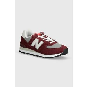 New Balance sneakers 574 culoarea bordo, U574BGH imagine