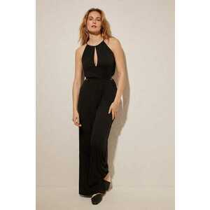 women'secret combinezon plaja HIBISCUS culoarea negru, 5547400 imagine