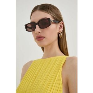 Gucci ochelari de soare femei, culoarea maro imagine