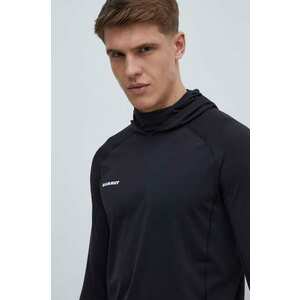 Mammut longsleeve sport Selun FL culoarea negru, neted imagine