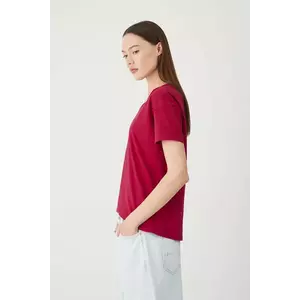 Medicine tricou din bumbac femei, culoarea rosu imagine