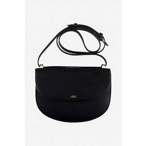 A.P.C. poșetă Sac Geneve PXAWV-F61161 BLACK culoarea negru imagine