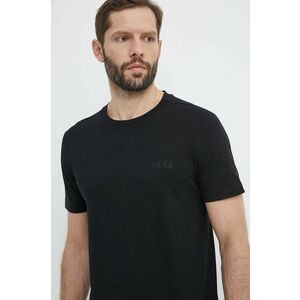 BOSS Green tricou din bumbac bărbați, culoarea negru, uni 50515620 imagine