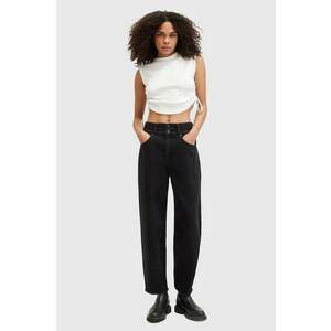 AllSaints jeansi HAILEY FRAY JEAN femei high waist, W007EB imagine