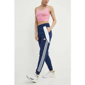 adidas Performance pantaloni de antrenament Tiro 24 culoarea albastru marin, modelator, IS1010 imagine