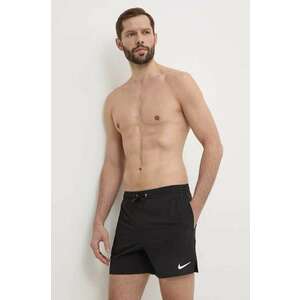 Nike pantaloni scurti de baie Solid culoarea negru imagine
