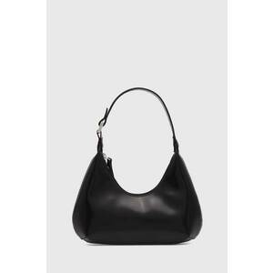 By Far poseta de piele culoarea negru, 20PFBASBLWSMA imagine