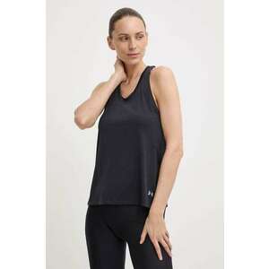 Under Armour alergare de sus Launch culoarea negru imagine