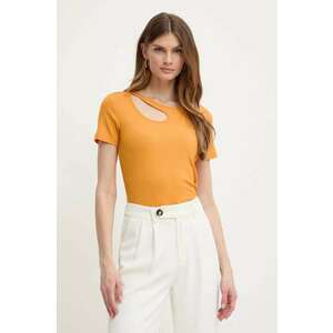 Morgan tricou DVIL femei, culoarea portocaliu, DVIL imagine