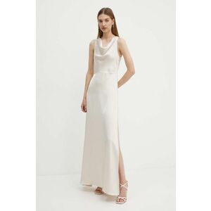 MAX&Co. rochie culoarea bej, maxi, evazati, 2416221164200 imagine