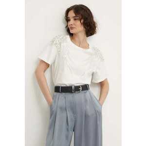 Answear Lab tricou femei, culoarea alb imagine