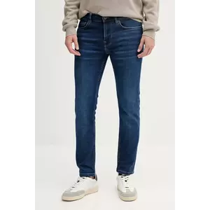 Pepe Jeans jeansi SLIM JEANS barbati, culoarea albastru marin, PM207388DP6 imagine