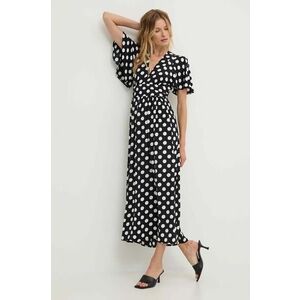 Answear Lab rochie culoarea negru, maxi, evazati imagine
