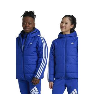 adidas geaca copii J ESS 3S PAD culoarea albastru marin, IW0543 imagine