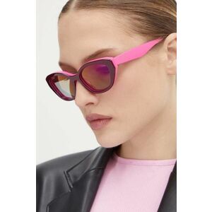 Gucci ochelari de soare femei, culoarea roz, GG1638S imagine