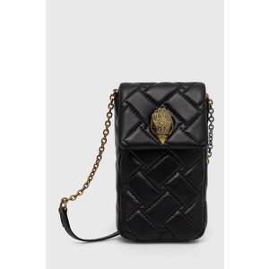 Kurt Geiger London poseta de piele KENSINGTON PHONE BAG culoarea negru, 2710000109 imagine