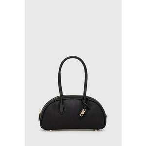 MICHAEL Michael Kors poseta de piele culoarea negru, 30T4G1US5T imagine