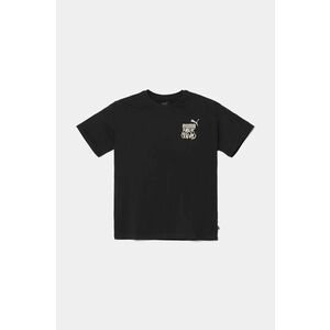 Puma tricou de bumbac pentru copii ESS+ MID 90sphic Tee culoarea negru, 681874 imagine
