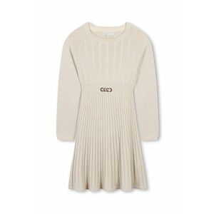 Michael Kors rochie fete culoarea auriu, mini, evazati, R30169 imagine