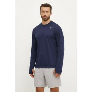 Reebok mânecă lungă de antrenament culoarea albastru marin, neted, 100065328 imagine