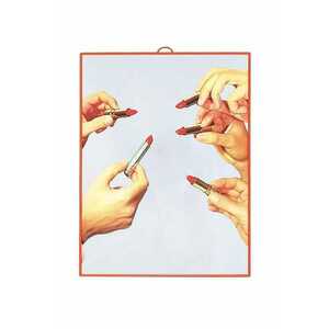 Seletti oglinda de perete Lipsticks 22, 5 x 29, 5 cm imagine
