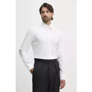 BOSS camasa barbati, culoarea alb, cu guler clasic, regular, 50527231 imagine