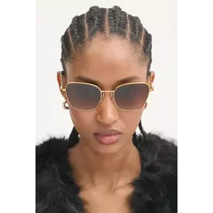 Swarovski ochelari de soare MILLENIA femei, culoarea maro, 5706557 imagine